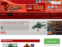 Tablet Screenshot of ceoafrica.com
